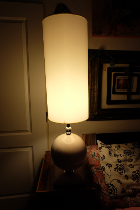 Luxusná nová nočná alebo stolová lampa mramorové sklo 6