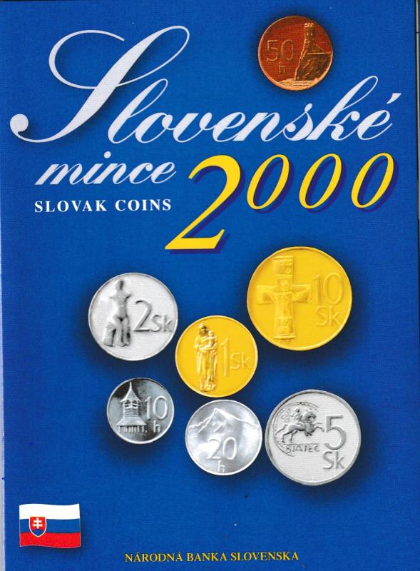 SADA mincí 2000 Slovensko UNC