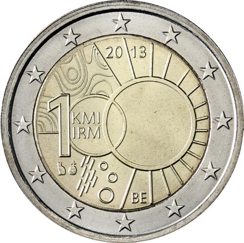 2 EURO Belgicko 2013 - Meteorologický inštitút