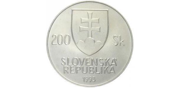 1993 / 200 Sk - Ján Kollár - 200. výročie narodenia Bk.