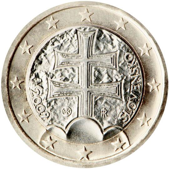 2009 1 EURO Slovensko UNC