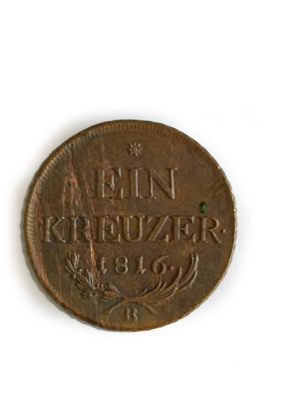 1816 B František II. Ein Kreuzer top stav