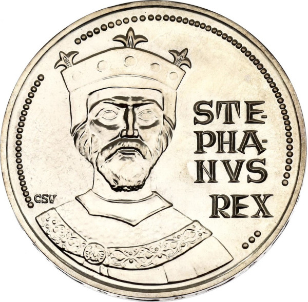 1972 100 FORINT 1000 výročie narodenia Sv. Štefana Uhorského Kráľa