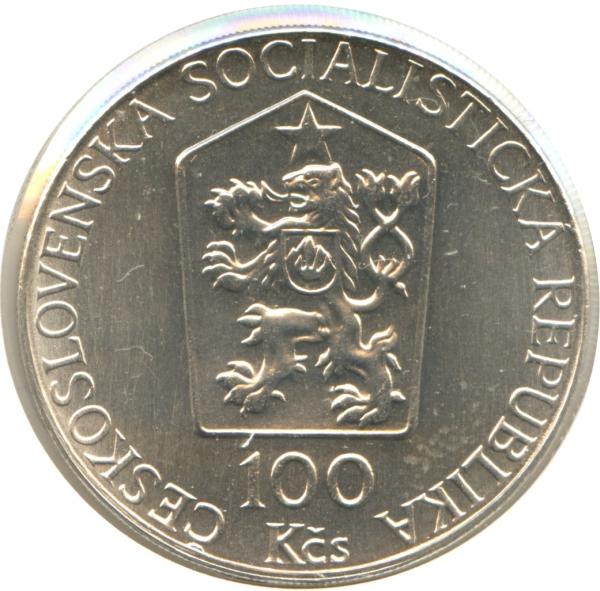 1989 / 100kčs 1989 - 17. november 1939 - 50. výročie 1