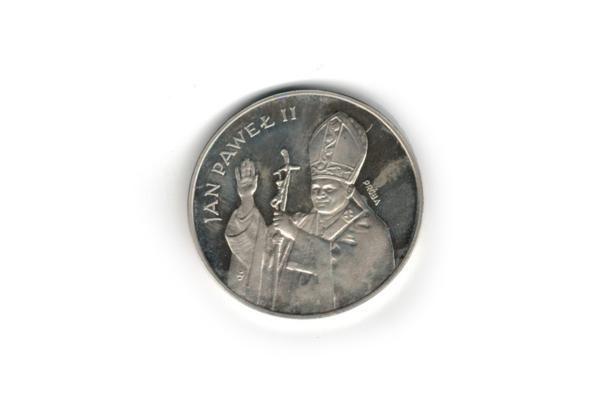 Strieborná minca Ján Pavol II. 1000 zloty Ag. Proof 1982