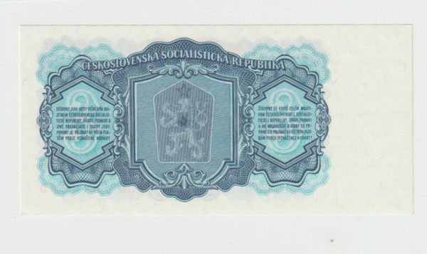 1953 3 kčs séria BD UNC 1