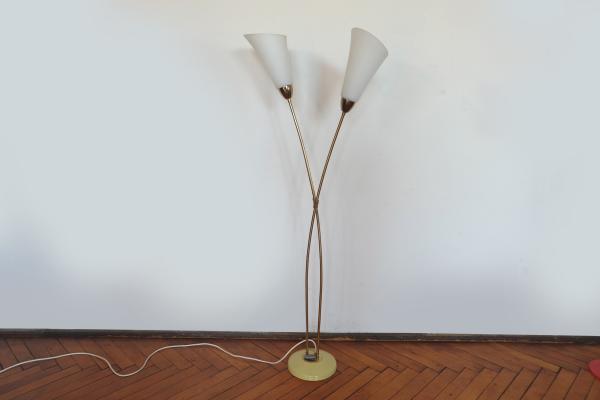 Podlahová vintage lampa Kamenický Šenov