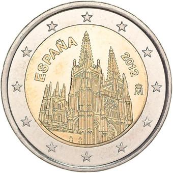 2012 2 EURO Španielsko - Burgos katedrála