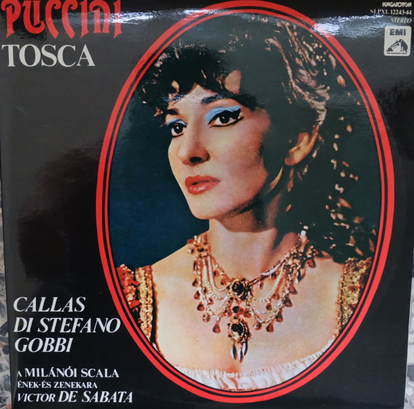 LP Maria Callas Puccini Tosca