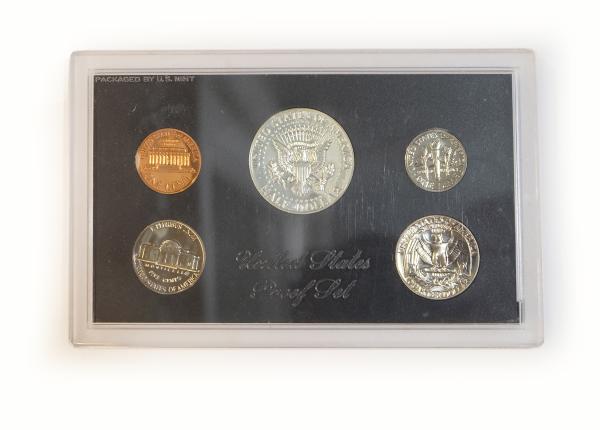 Proof set mincí USA s Kennedym