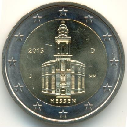 2015 2 EURO Nemecko - Hessen D